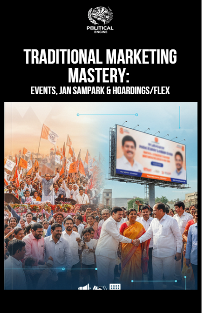 Traditional Political Marketing Ideas (Flex, Hoardings & Jansampark)