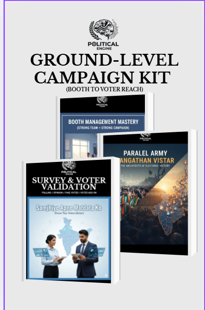 Ground-Level Campaign Kit (Booth to Voter Reach)